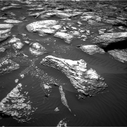Nasa's Mars rover Curiosity acquired this image using its Right Navigation Camera on Sol 1643, at drive 2860, site number 61