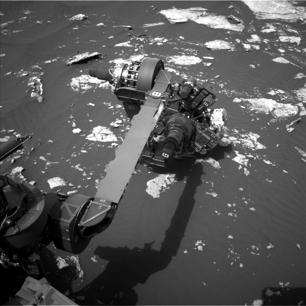 Nasa's Mars rover Curiosity acquired this image using its Left Navigation Camera on Sol 1644, at drive 3076, site number 61
