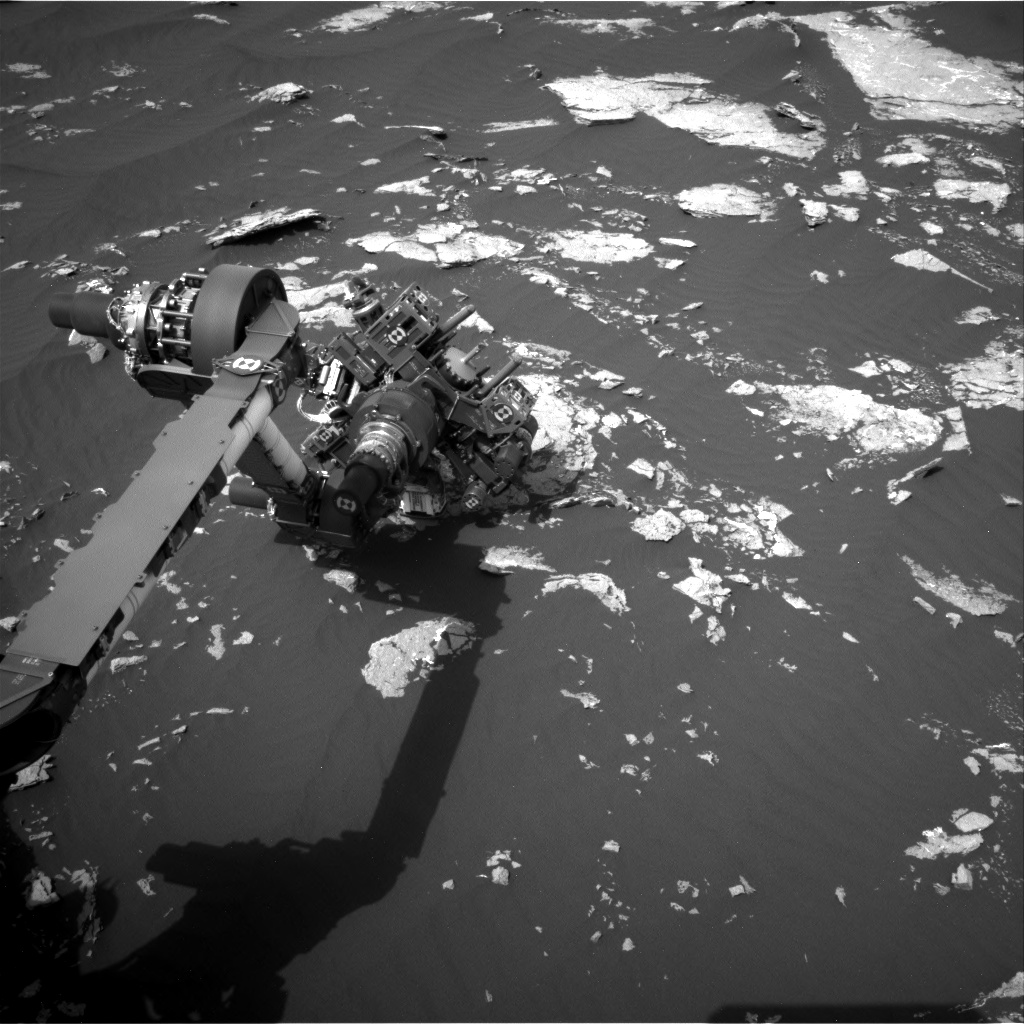 Nasa's Mars rover Curiosity acquired this image using its Right Navigation Camera on Sol 1644, at drive 3076, site number 61
