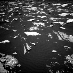 Nasa's Mars rover Curiosity acquired this image using its Left Navigation Camera on Sol 1645, at drive 3130, site number 61