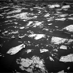 Nasa's Mars rover Curiosity acquired this image using its Left Navigation Camera on Sol 1645, at drive 3154, site number 61