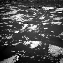 Nasa's Mars rover Curiosity acquired this image using its Left Navigation Camera on Sol 1645, at drive 3160, site number 61