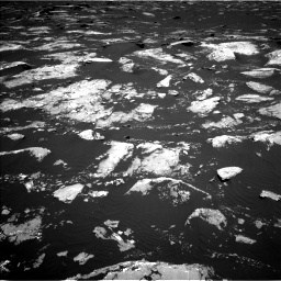 Nasa's Mars rover Curiosity acquired this image using its Left Navigation Camera on Sol 1645, at drive 3166, site number 61