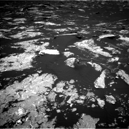 Nasa's Mars rover Curiosity acquired this image using its Left Navigation Camera on Sol 1645, at drive 3190, site number 61