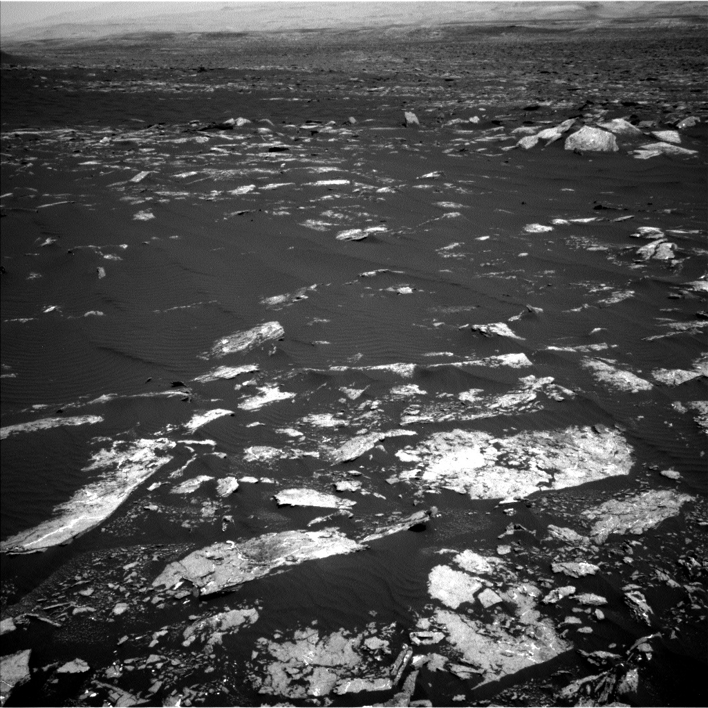 Nasa's Mars rover Curiosity acquired this image using its Left Navigation Camera on Sol 1645, at drive 3226, site number 61