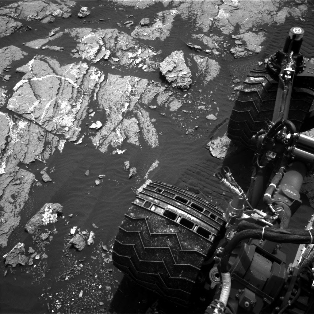 Nasa's Mars rover Curiosity acquired this image using its Left Navigation Camera on Sol 1646, at drive 0, site number 62