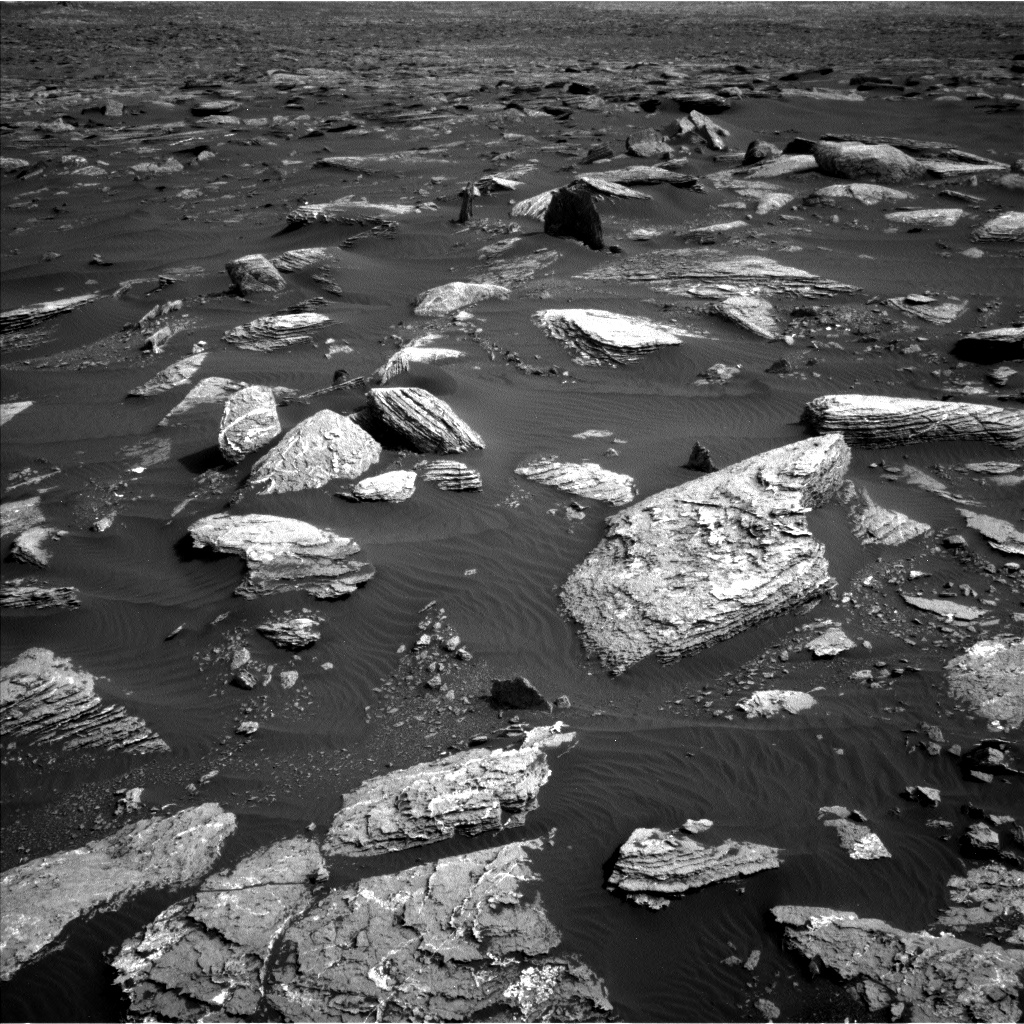 Nasa's Mars rover Curiosity acquired this image using its Left Navigation Camera on Sol 1646, at drive 0, site number 62