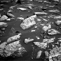 Nasa's Mars rover Curiosity acquired this image using its Left Navigation Camera on Sol 1648, at drive 0, site number 62