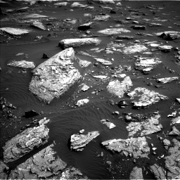 Nasa's Mars rover Curiosity acquired this image using its Left Navigation Camera on Sol 1648, at drive 12, site number 62