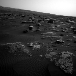Nasa's Mars rover Curiosity acquired this image using its Left Navigation Camera on Sol 1648, at drive 96, site number 62