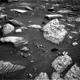 Nasa's Mars rover Curiosity acquired this image using its Right Navigation Camera on Sol 1648, at drive 24, site number 62