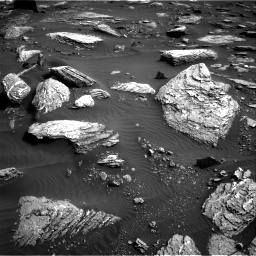 Nasa's Mars rover Curiosity acquired this image using its Right Navigation Camera on Sol 1648, at drive 30, site number 62