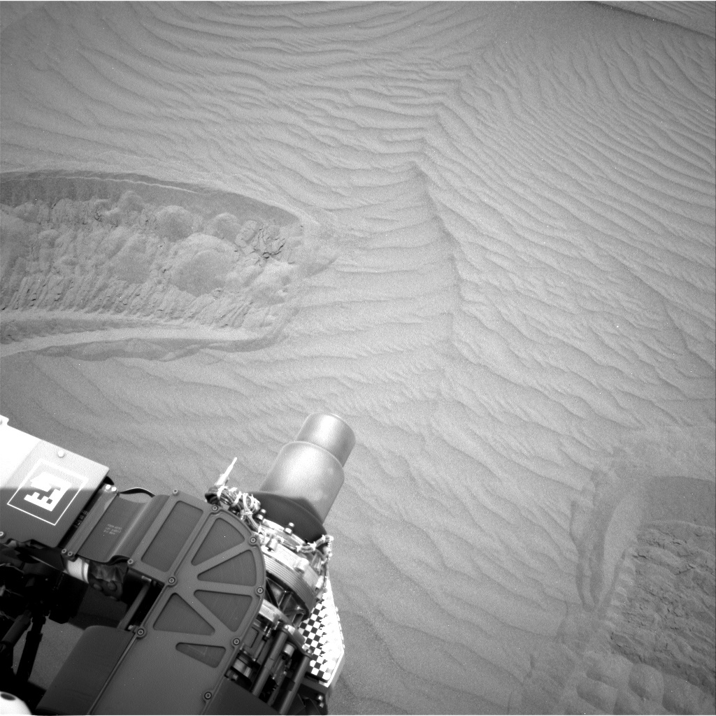 Nasa's Mars rover Curiosity acquired this image using its Right Navigation Camera on Sol 1649, at drive 108, site number 62
