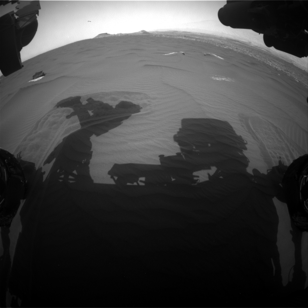 Nasa's Mars rover Curiosity acquired this image using its Front Hazard Avoidance Camera (Front Hazcam) on Sol 1651, at drive 108, site number 62
