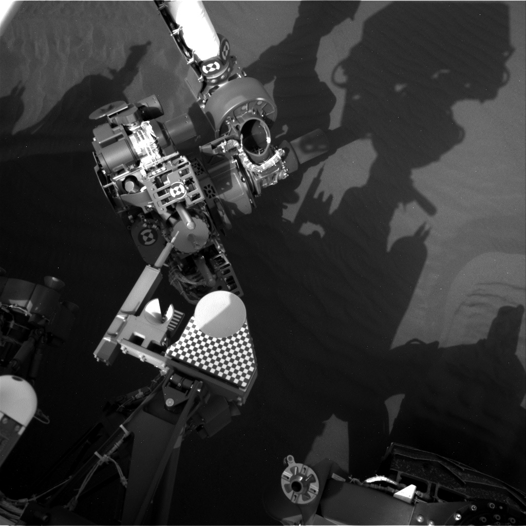 Nasa's Mars rover Curiosity acquired this image using its Right Navigation Camera on Sol 1657, at drive 108, site number 62