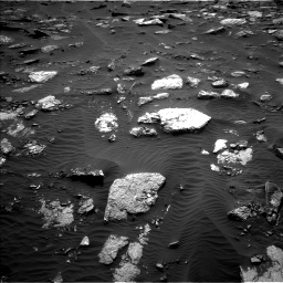 Nasa's Mars rover Curiosity acquired this image using its Left Navigation Camera on Sol 1659, at drive 288, site number 62