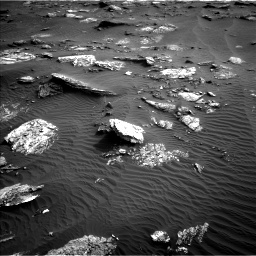 Nasa's Mars rover Curiosity acquired this image using its Left Navigation Camera on Sol 1659, at drive 360, site number 62