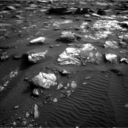 Nasa's Mars rover Curiosity acquired this image using its Left Navigation Camera on Sol 1659, at drive 432, site number 62