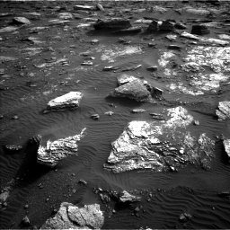 Nasa's Mars rover Curiosity acquired this image using its Left Navigation Camera on Sol 1659, at drive 438, site number 62