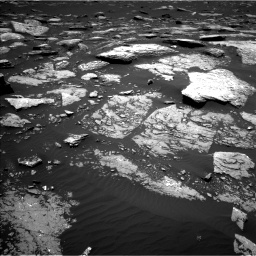 Nasa's Mars rover Curiosity acquired this image using its Left Navigation Camera on Sol 1662, at drive 486, site number 62