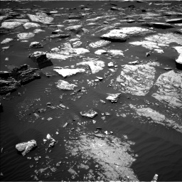 Nasa's Mars rover Curiosity acquired this image using its Left Navigation Camera on Sol 1662, at drive 492, site number 62