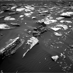 Nasa's Mars rover Curiosity acquired this image using its Left Navigation Camera on Sol 1662, at drive 516, site number 62