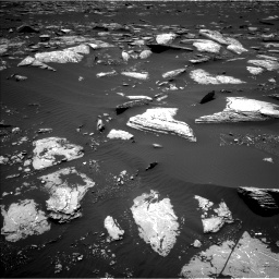 Nasa's Mars rover Curiosity acquired this image using its Left Navigation Camera on Sol 1662, at drive 540, site number 62