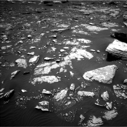 Nasa's Mars rover Curiosity acquired this image using its Left Navigation Camera on Sol 1662, at drive 588, site number 62