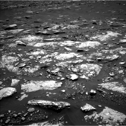 Nasa's Mars rover Curiosity acquired this image using its Left Navigation Camera on Sol 1664, at drive 672, site number 62