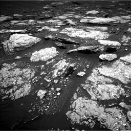 Nasa's Mars rover Curiosity acquired this image using its Left Navigation Camera on Sol 1666, at drive 762, site number 62