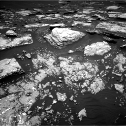 Nasa's Mars rover Curiosity acquired this image using its Left Navigation Camera on Sol 1666, at drive 774, site number 62