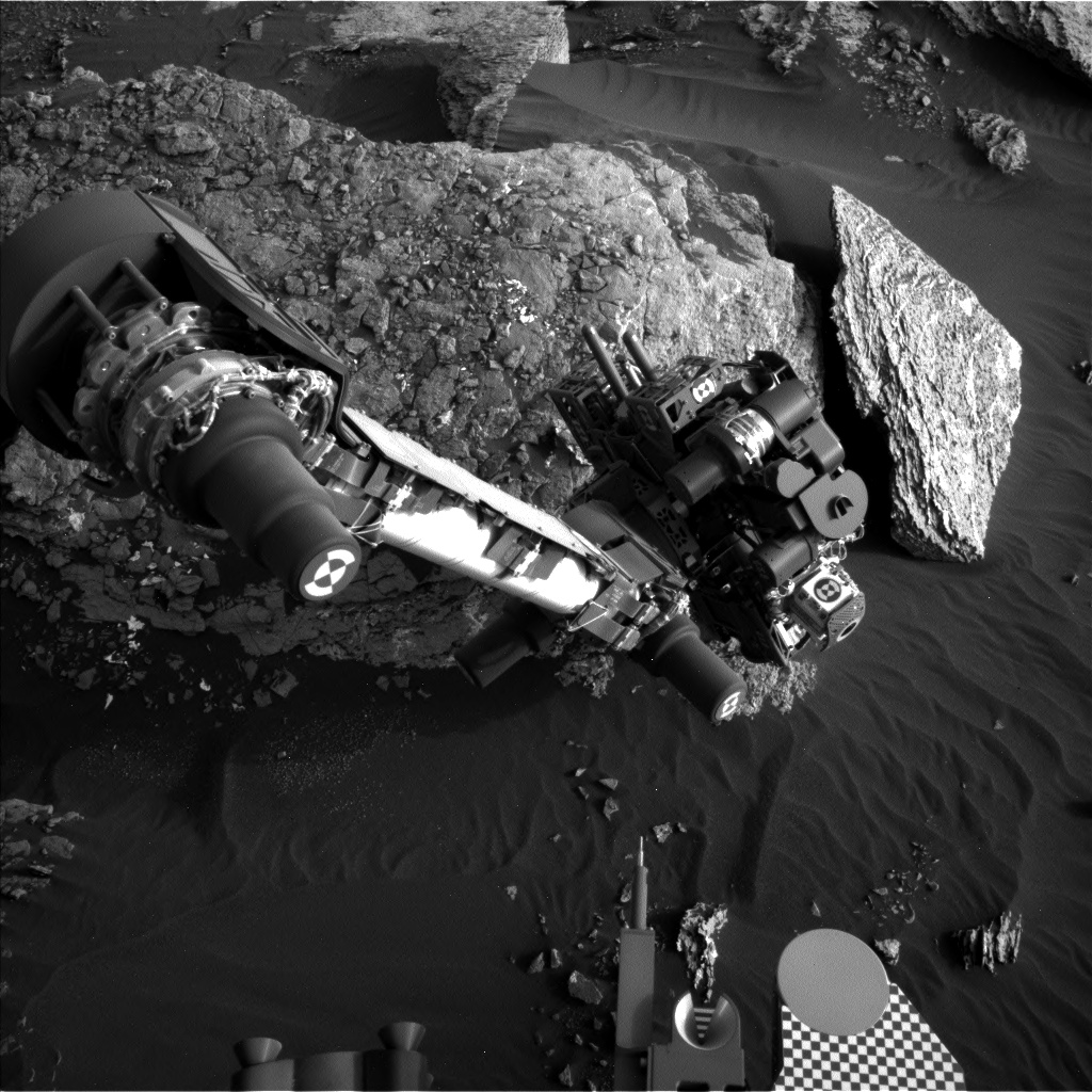 Nasa's Mars rover Curiosity acquired this image using its Left Navigation Camera on Sol 1668, at drive 786, site number 62