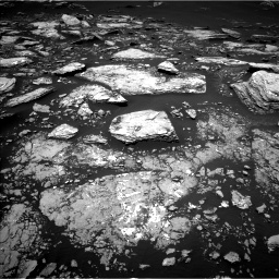 Nasa's Mars rover Curiosity acquired this image using its Left Navigation Camera on Sol 1669, at drive 810, site number 62