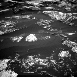 Nasa's Mars rover Curiosity acquired this image using its Left Navigation Camera on Sol 1669, at drive 936, site number 62