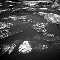 Nasa's Mars rover Curiosity acquired this image using its Left Navigation Camera on Sol 1669, at drive 948, site number 62