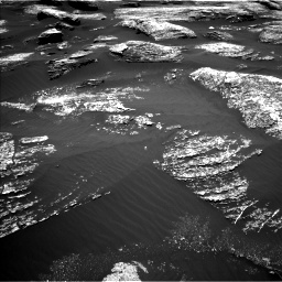 Nasa's Mars rover Curiosity acquired this image using its Left Navigation Camera on Sol 1669, at drive 954, site number 62