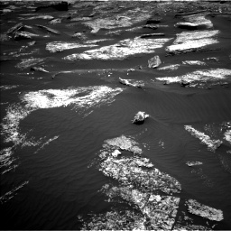 Nasa's Mars rover Curiosity acquired this image using its Left Navigation Camera on Sol 1669, at drive 984, site number 62