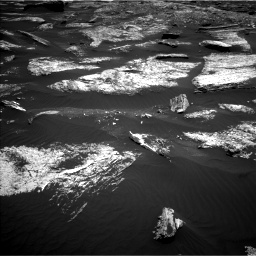 Nasa's Mars rover Curiosity acquired this image using its Left Navigation Camera on Sol 1669, at drive 996, site number 62