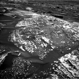 Nasa's Mars rover Curiosity acquired this image using its Left Navigation Camera on Sol 1669, at drive 1068, site number 62