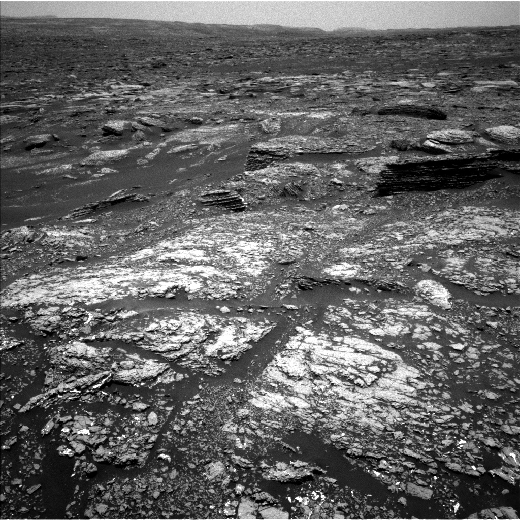 Nasa's Mars rover Curiosity acquired this image using its Left Navigation Camera on Sol 1669, at drive 1080, site number 62