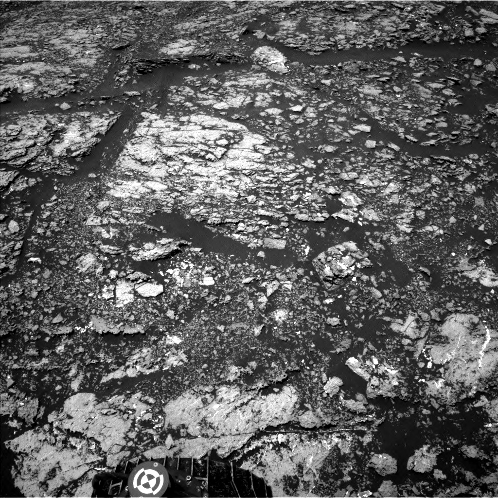 Nasa's Mars rover Curiosity acquired this image using its Left Navigation Camera on Sol 1670, at drive 1080, site number 62