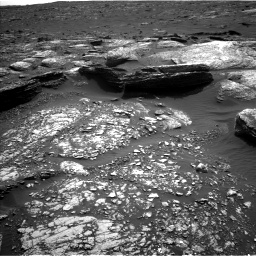 Nasa's Mars rover Curiosity acquired this image using its Left Navigation Camera on Sol 1671, at drive 1110, site number 62