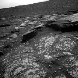 Nasa's Mars rover Curiosity acquired this image using its Left Navigation Camera on Sol 1671, at drive 1122, site number 62