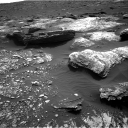 Nasa's Mars rover Curiosity acquired this image using its Right Navigation Camera on Sol 1671, at drive 1104, site number 62