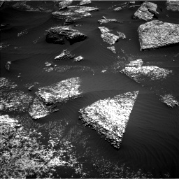 Nasa's Mars rover Curiosity acquired this image using its Left Navigation Camera on Sol 1672, at drive 1164, site number 62