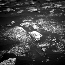 Nasa's Mars rover Curiosity acquired this image using its Left Navigation Camera on Sol 1672, at drive 1206, site number 62