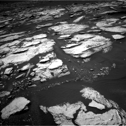 Nasa's Mars rover Curiosity acquired this image using its Left Navigation Camera on Sol 1673, at drive 1350, site number 62