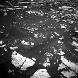 Nasa's Mars rover Curiosity acquired this image using its Left Navigation Camera on Sol 1676, at drive 1392, site number 62
