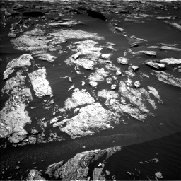 Nasa's Mars rover Curiosity acquired this image using its Left Navigation Camera on Sol 1676, at drive 1446, site number 62
