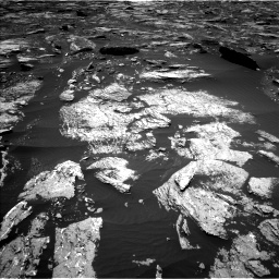 Nasa's Mars rover Curiosity acquired this image using its Left Navigation Camera on Sol 1676, at drive 1470, site number 62